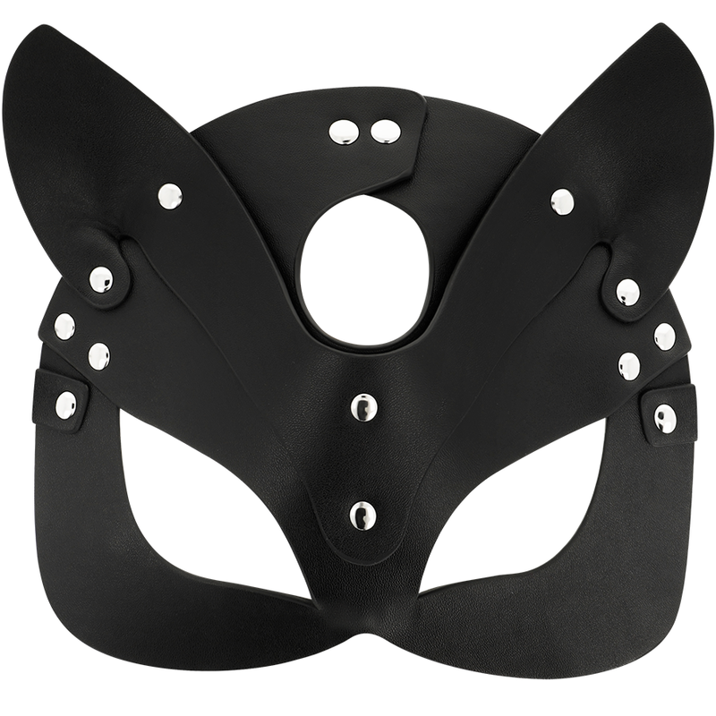 Coquette Accessories Coquette Chic Desire - Vegan Leather Mask With Bunny Ears