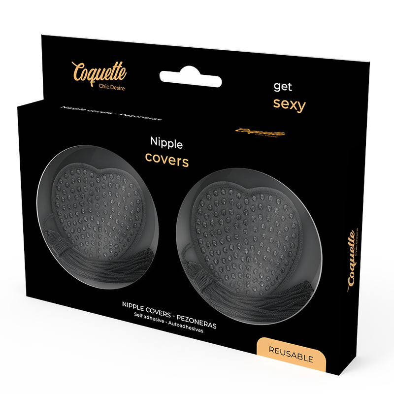 Coquette Accessories Coquette Chic Desire - Nipple Covers Black