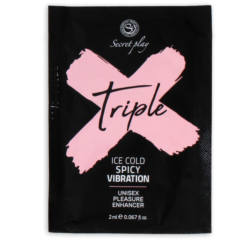 Secretplay Cosmetic Secretplay - Single Dose Triple X Pleasure Intensifier