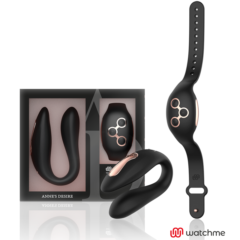 Anne´s Desire Anne's Desire - Dual Pleasure Tecnolog A Watchme Black/Gold