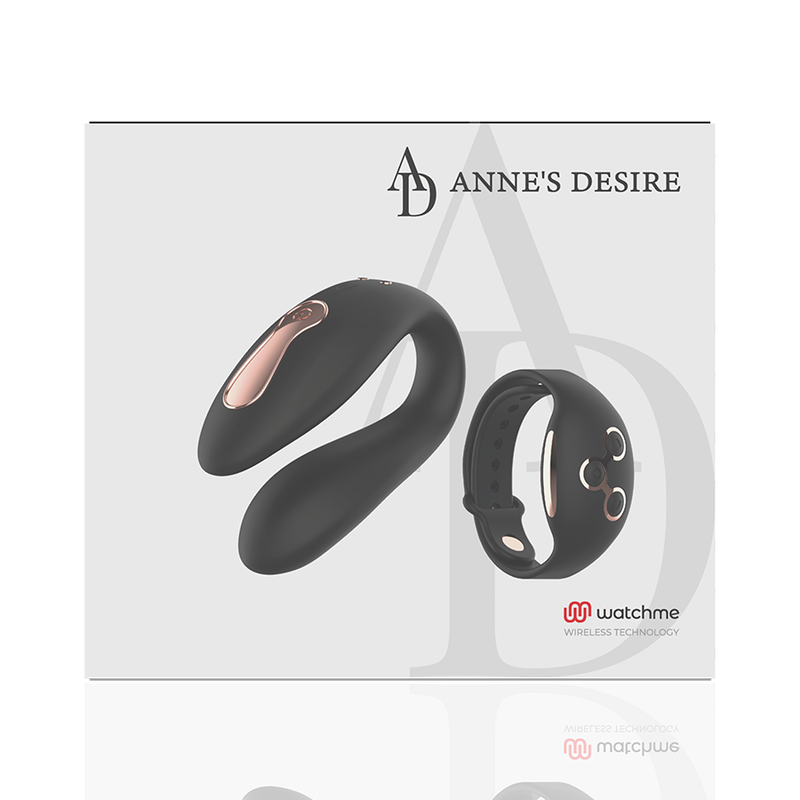 Anne´s Desire Anne's Desire - Dual Pleasure Tecnolog A Watchme Black/Gold