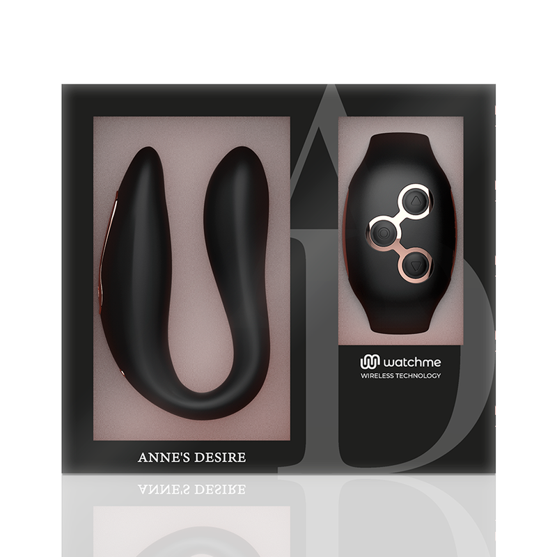 Anne´s Desire Anne's Desire - Dual Pleasure Tecnolog A Watchme Black/Gold
