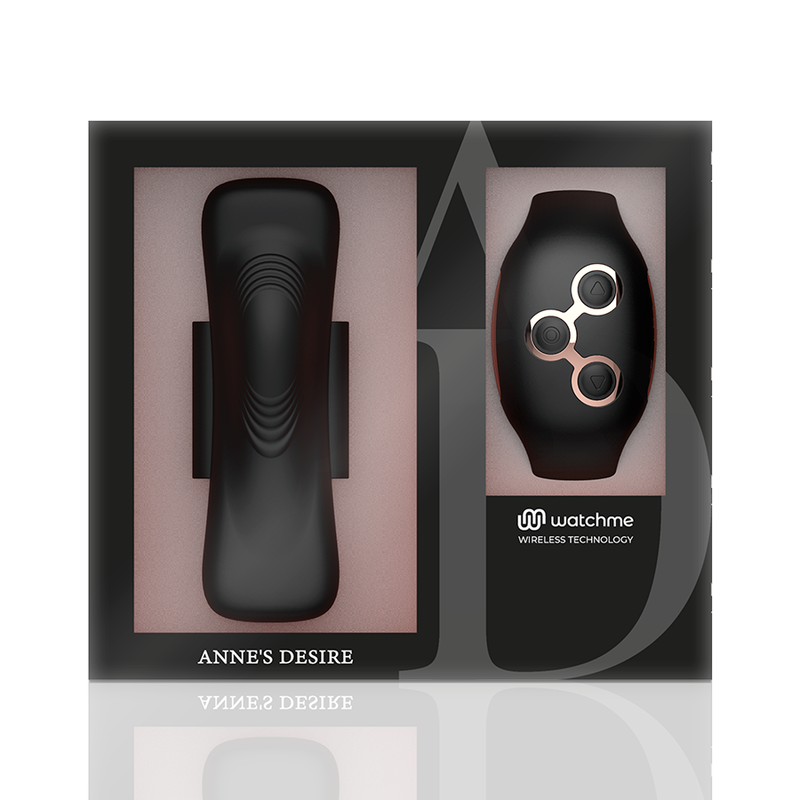 Anne´s Desire Anne's Desire - Panty Pleasure Tecnolog A Watchme Black/Gold