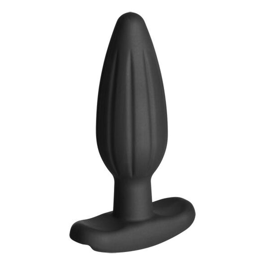 Electrastim Silicone Black Rocker Butt Plug Medium