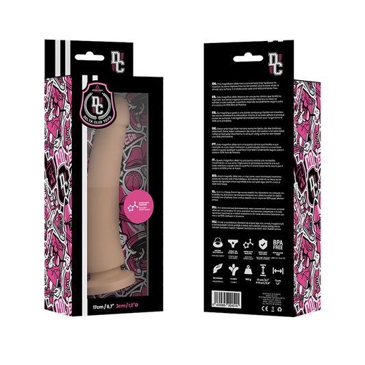 Deltaclub Delta Club - Toys Dildo Natural Medical Silicone 17 Cm -O- 3 Cm
