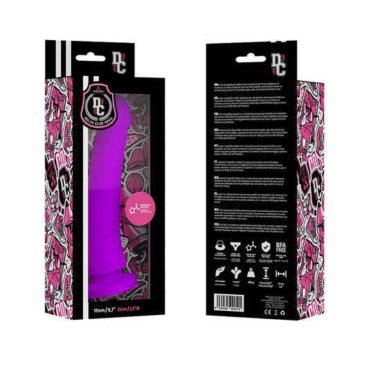 Deltaclub Delta Club - Toys Lilac Dildo Medical Silicone 17 Cm -O- 3 Cm