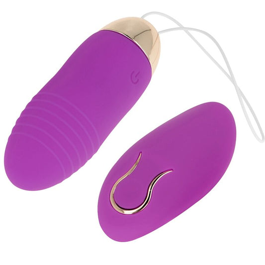 Ohmama Stimulating Ohmama - Remote Control Vibrating Egg 10 Speeds Purple