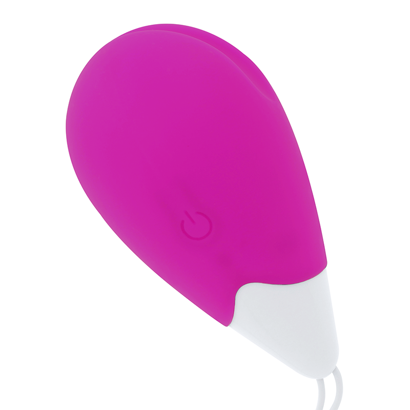 Ohmama Stimulating Ohmama - Textured Vibrating Egg 10 Modes Purple And White