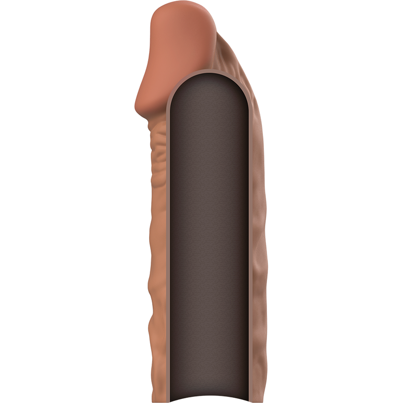 Virilxl Liquid Silicone V5 Brown Penis Extension