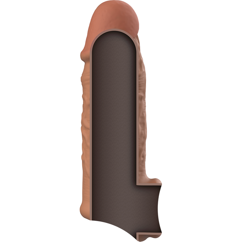Virilxl Liquid Silicone V7 Brown Penis Extension