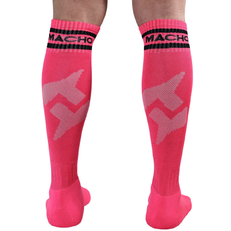 Macho Underwear Macho - Calcetines Largos Talla Unica Rojo