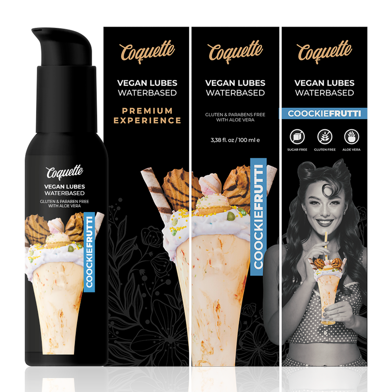 Coquette Cosmetics Coquette Chic Desire - Premium Experience 100Ml Vegan Lubes Cookiefrutti