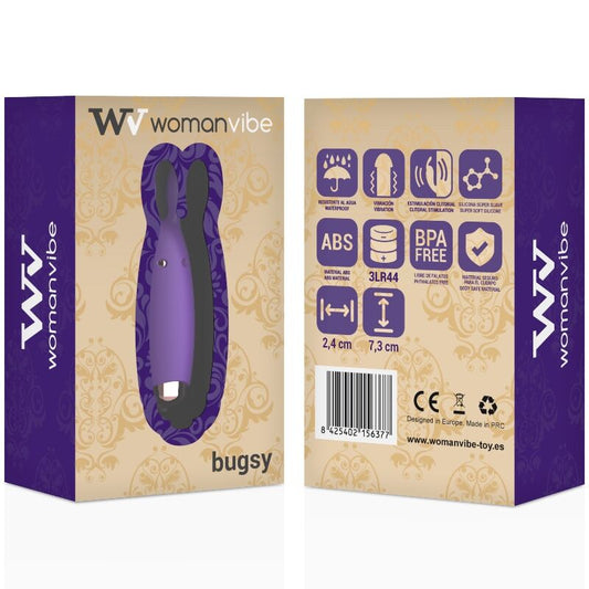 Womanvibe Bugsy Silicone Rabbit Stimulator
