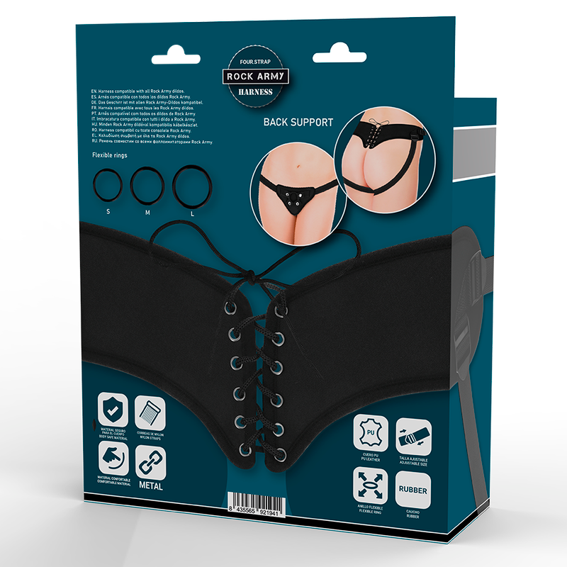 Rock Army Rockarmy - Adjustable Harness And Flexible Rings