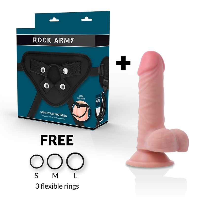 Rock Army Rockarmy - Harness + Dual Density Panzer 17 Cm -O- 4.46 Cm