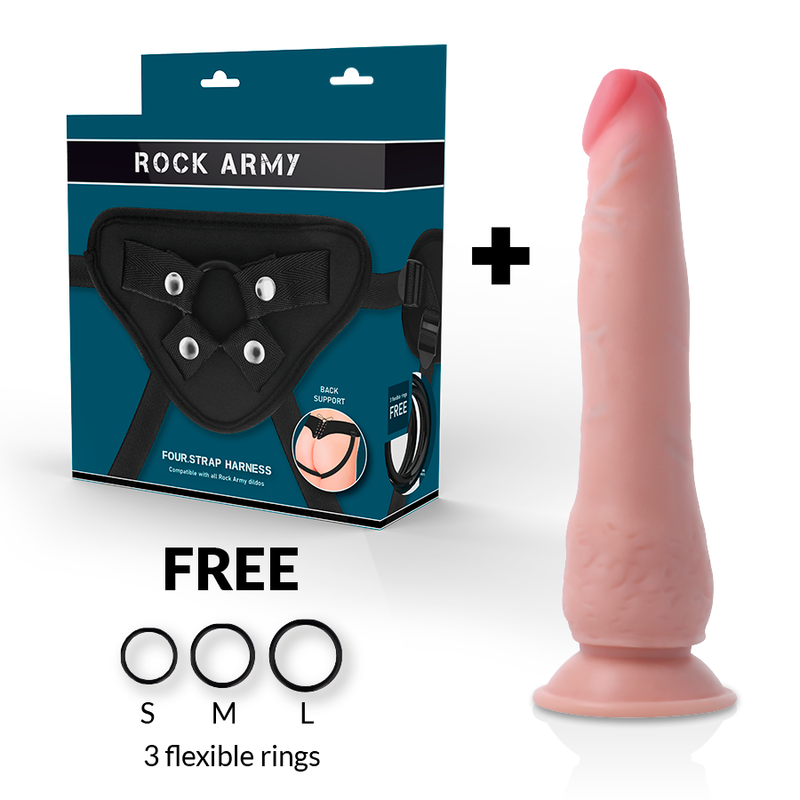 Rock Army Rockarmy - Harness + Dual Density Crusader 21.5 Cm -O- 4.46 Cm