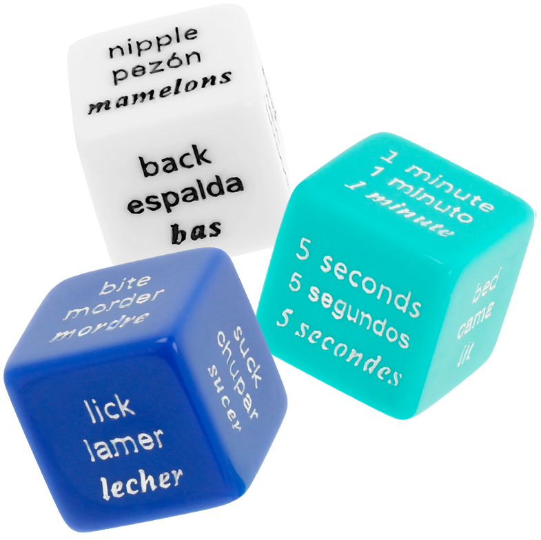 Waterfeel Erotic Dice Game Es/Fr/En