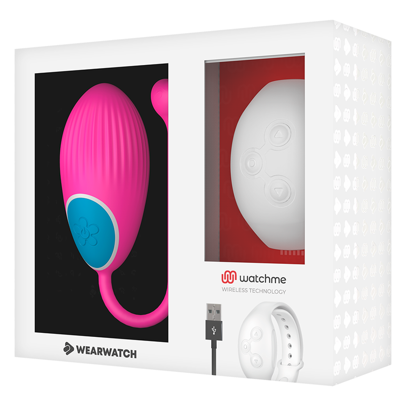 Wearwatch Watchme Technology Remote Control Egg Fuchsia / Niveo