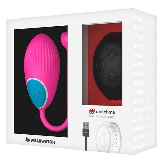 Wearwatch Watchme Technology Remote Control Egg Fuchsia / Jet