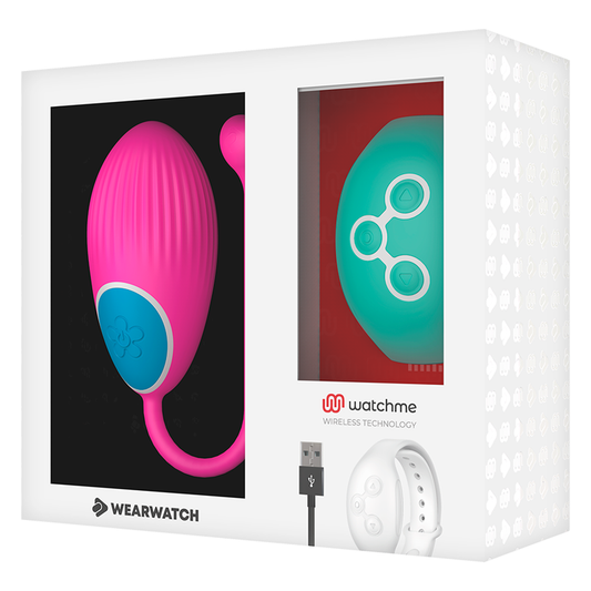 Wearwatch Watchme Technology Remote Control Egg Fuchsia / Seawater