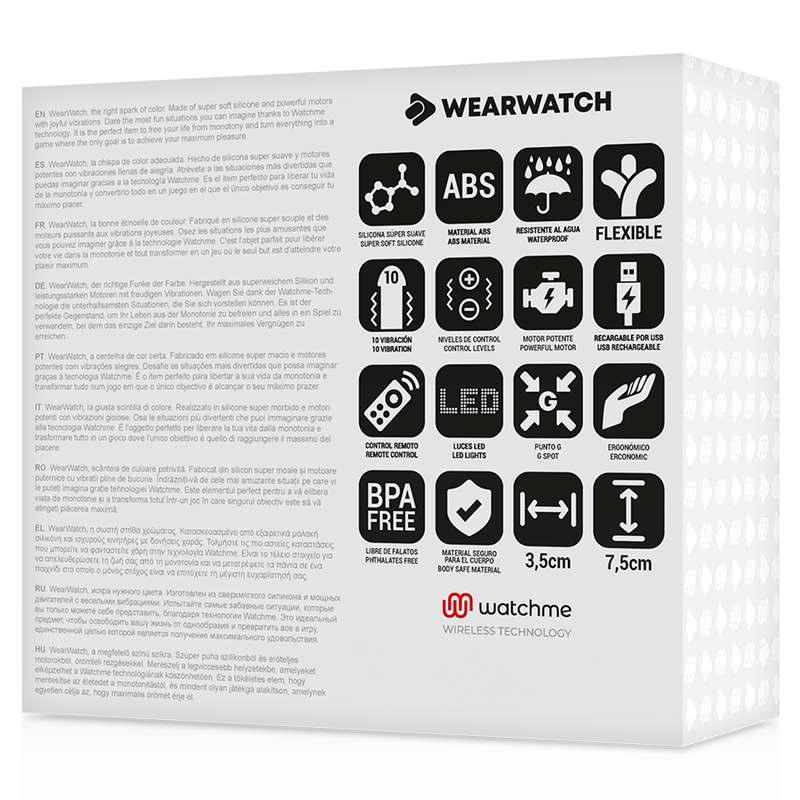 Wearwatch Egg Remote Control Technology Watchme Seawater
