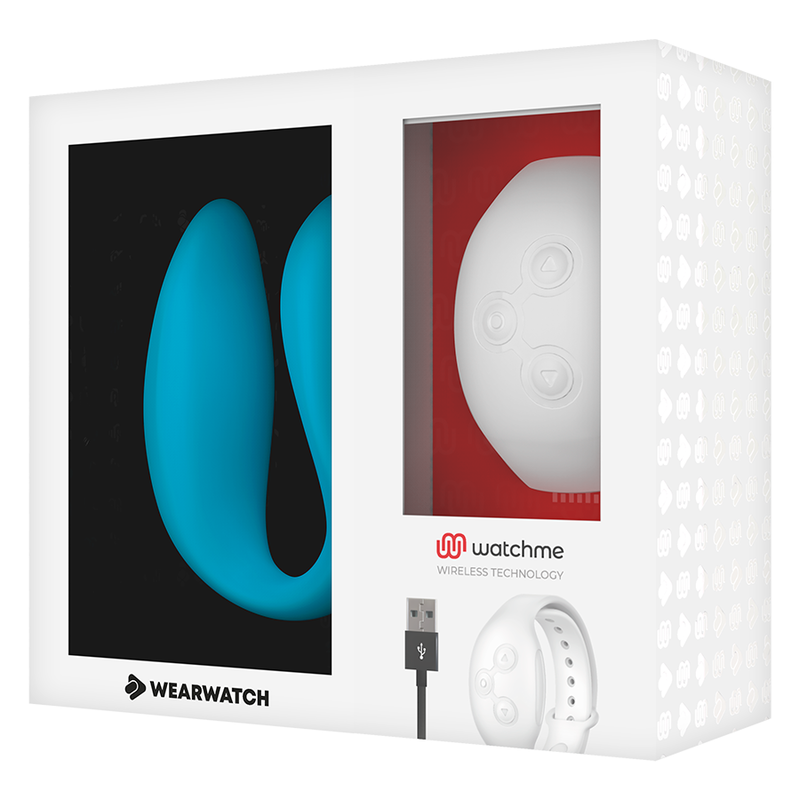 Wearwatch Watchme Dual Technology Vibrator Indigo/Snow