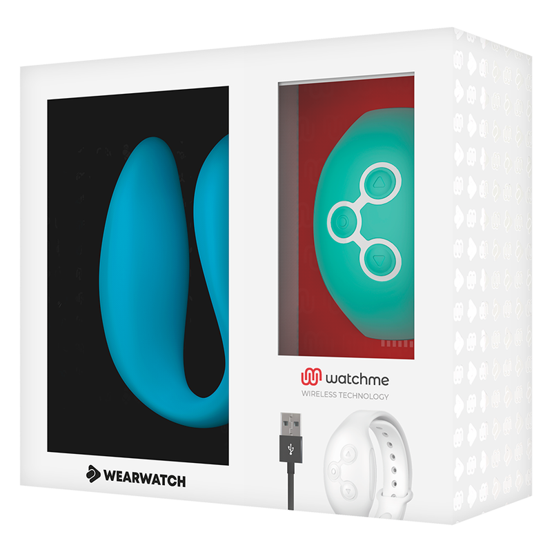 Wearwatch Dual Technology Watchme Vibrator Indigo/Seawater