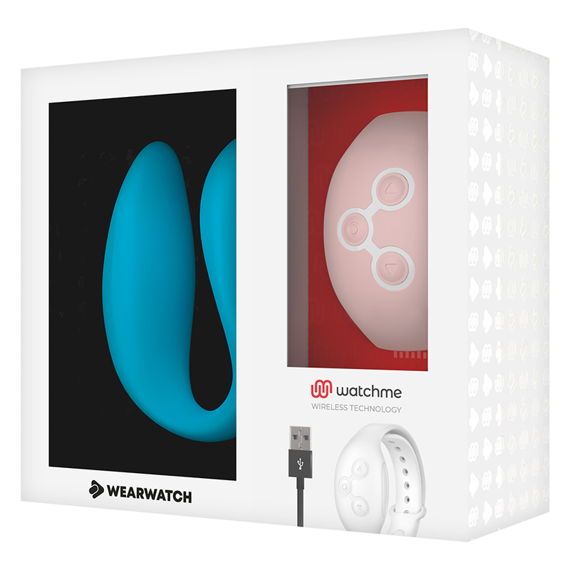 Wearwatch Watchme Dual Technology Vibrator Indigo / Pink