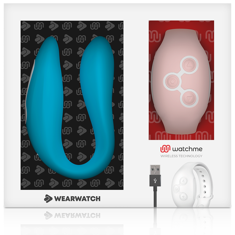 Wearwatch Watchme Dual Technology Vibrator Indigo / Pink