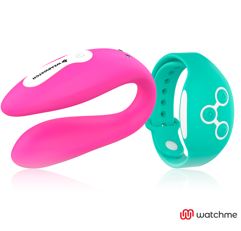 Wearwatch Dual Technology Watchme Vibrator Fuchsia / Seawater