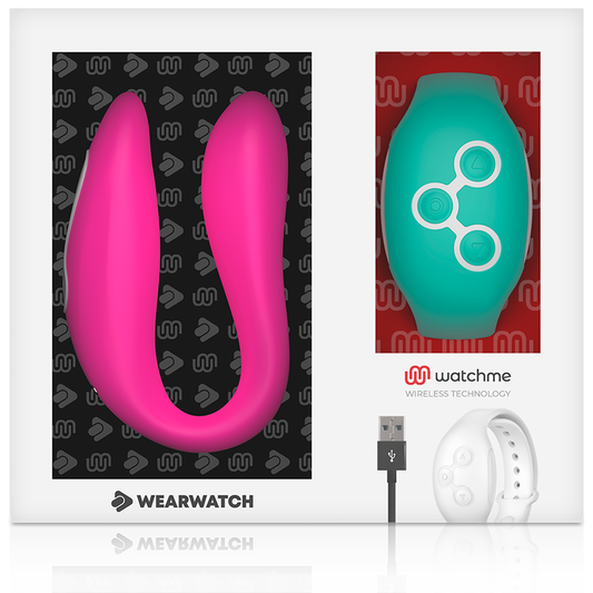 Wearwatch Dual Technology Watchme Vibrator Fuchsia / Seawater