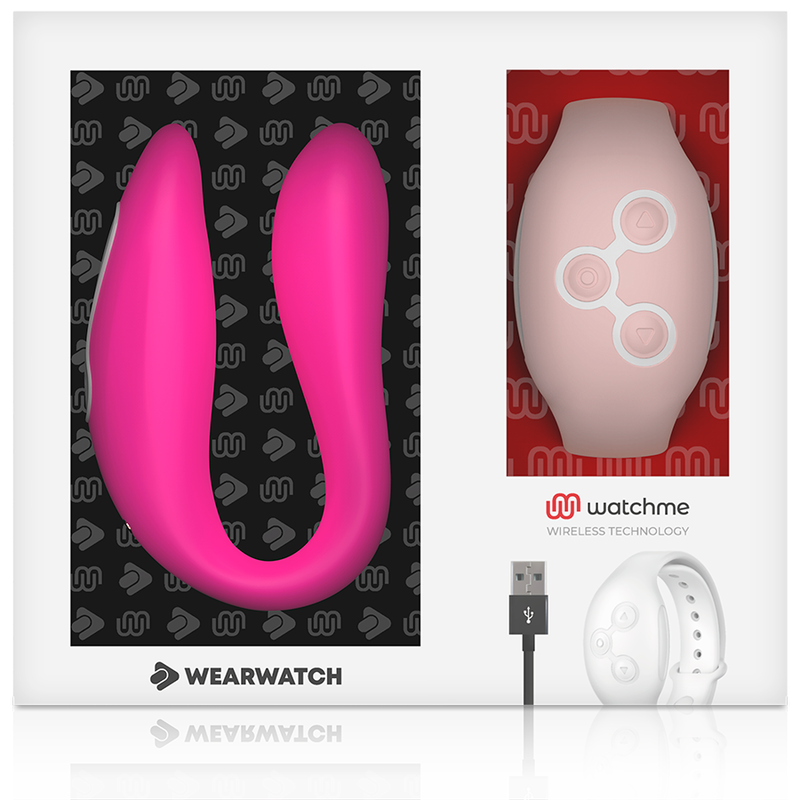 Wearwatch Watchme Dual Technology Vibrator Fuchsia / Pink