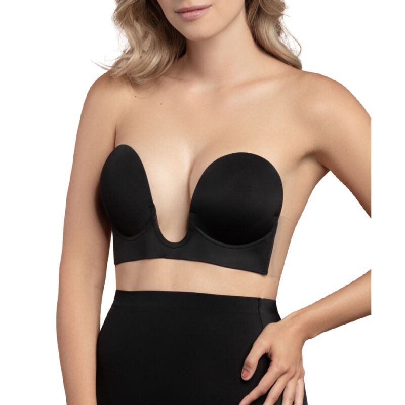 Bye Bra - Bras Bye-Bra - Bra Without Handles Shape U Black Cup A