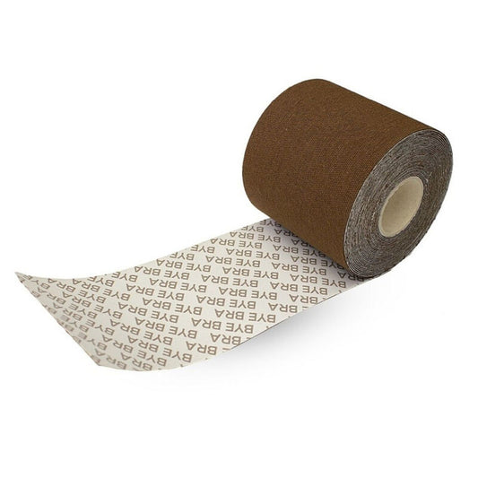 Bye Bra - Tapes Bye-Bra - Body Tape 5 M X 6.5 Cm + 3 Pairs Of Nipple Covers Brown