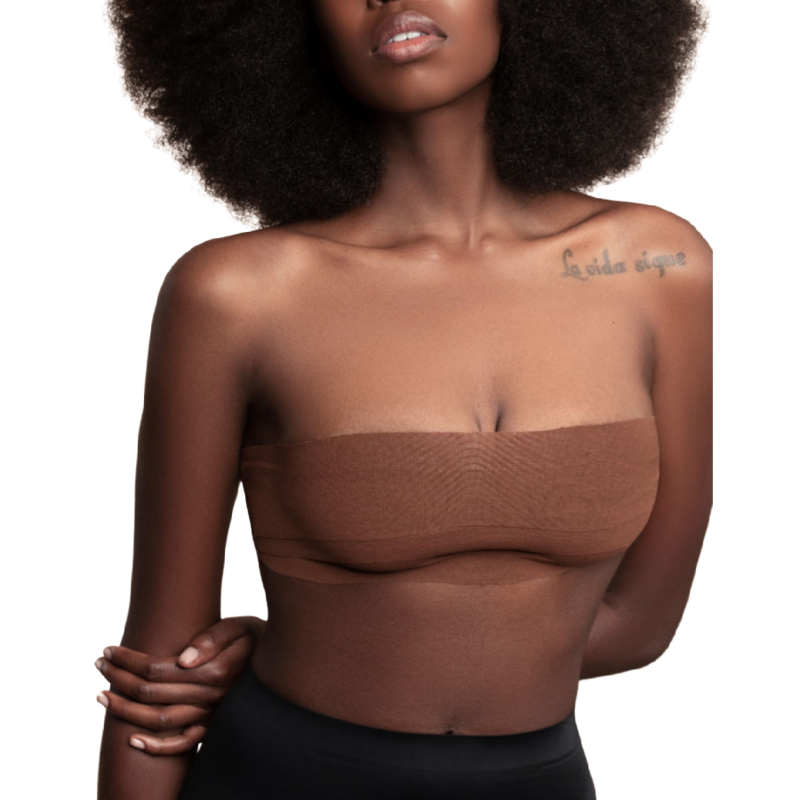 Bye Bra - Tapes Bye-Bra - Body Tape 5 M X 6.5 Cm + 3 Pairs Of Nipple Covers Brown