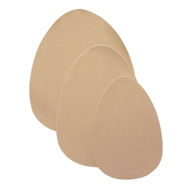 Bye Bra - Pull Ups Bye-Bra - Breasts Enhancer + 3 Pairs Of Satin Beige Cup A/C
