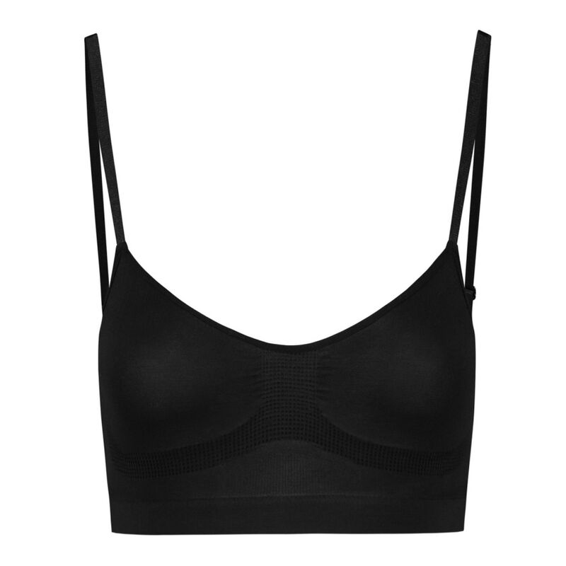 Bye Bra - Bras Bye-Bra - Medium Control Bra Seamless Black Size Xl