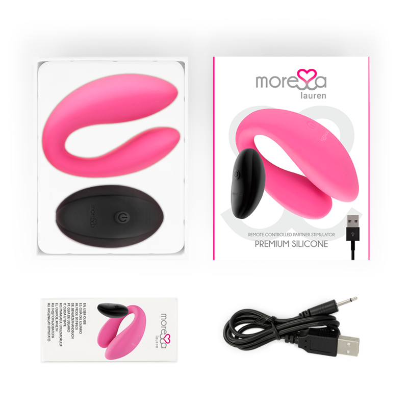 Moressa Lauren Remote Control Stimulator For Couples