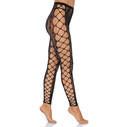 Leg Avenue Hosiery Leg Avenue - Footless Crothless Tights One Size