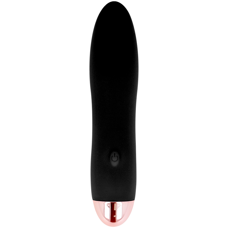 Dolce Vita Rechargeable Vibrator Four Black 7 Speeds