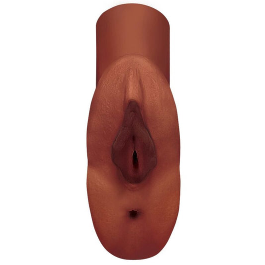 Pdx Plus+ Pdx Plus - Perfect Pussy Double Stroker Vagina And Anus Masturbator Brown