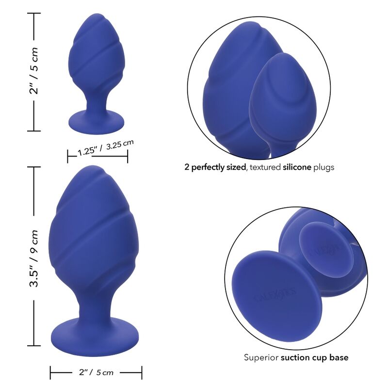 Calexotics Cheeky Buttplug Purple