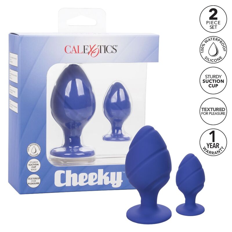 Calexotics Cheeky Buttplug Purple