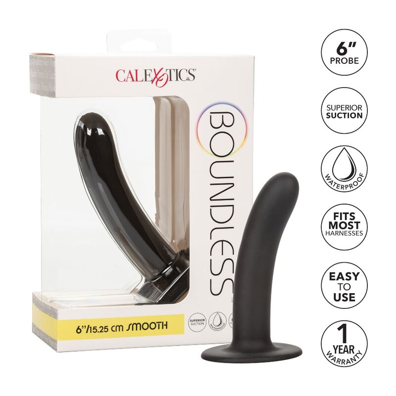Calexotics Boundless Dildo 15.25 Cm Harness Compatible Smooth