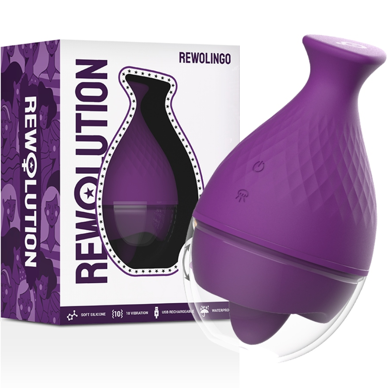 Rewolution Rewolingo Vibrator With Tongue