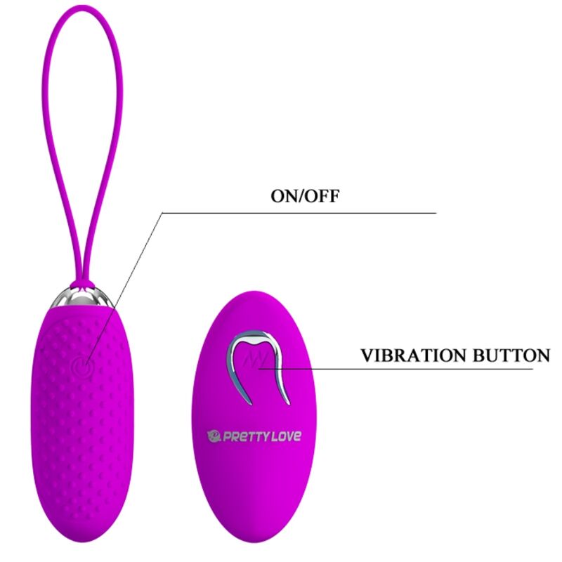 Pretty Love Smart Pretty Love - Joanna Vibrating Egg Remote Control 12 Modes