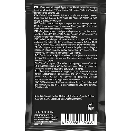 Coquette Cosmetics Coquette Chic Desire - Strawberry Water Based Kissable Lubricant Pocket 10 Ml