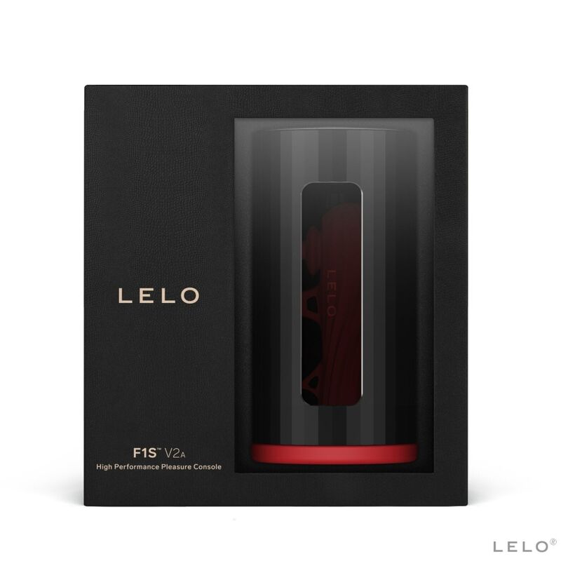 Lelo F1S V2 Masturbator With Sdk Technology Red - Black