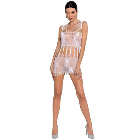 Passion Woman Passion - Woman Bs090 White Bodystocking One Size
