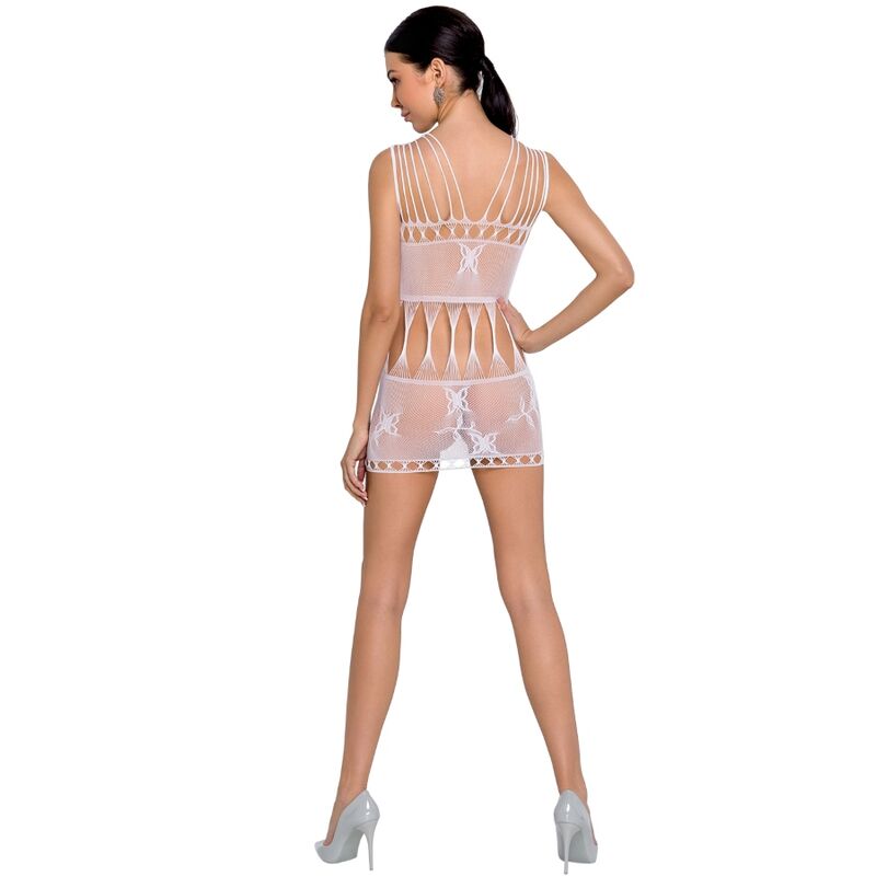 Passion Woman Passion - Woman Bs090 White Bodystocking One Size